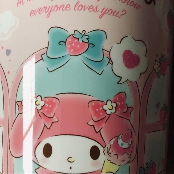 Only 1 Left! MY MELODY-Imported (NWT) Plastic Waste Basket - Picture 10 of 11